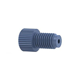 Flanged Fitting, Standard w/Washer, for 1/16" OD Black